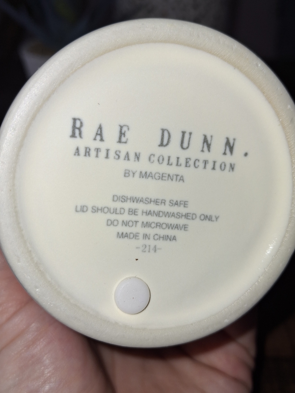 🍁 NEW Rae Dunn "HELLO FALL" Ceramic Travel Mug 🍁 - Picture 3 of 7